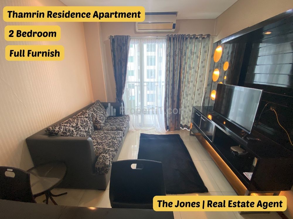 Disewakan Apartemen Thamrin Residence 2 Kamar Furnish
