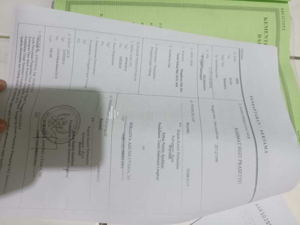 Jual Rumah dengan Tiang dan Rangka Atap Kayu Jati Pilihan di Boyolali