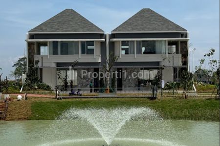 Dijual Rumah Mewah Lacovia Fontis Lakevilla View Danau Cantik Dekat BSD City Tangerang