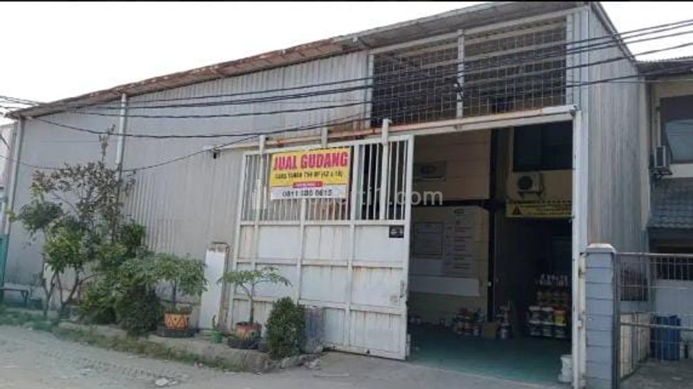 Dijual Gudang di Jalan Industri Raya III, Tangerang