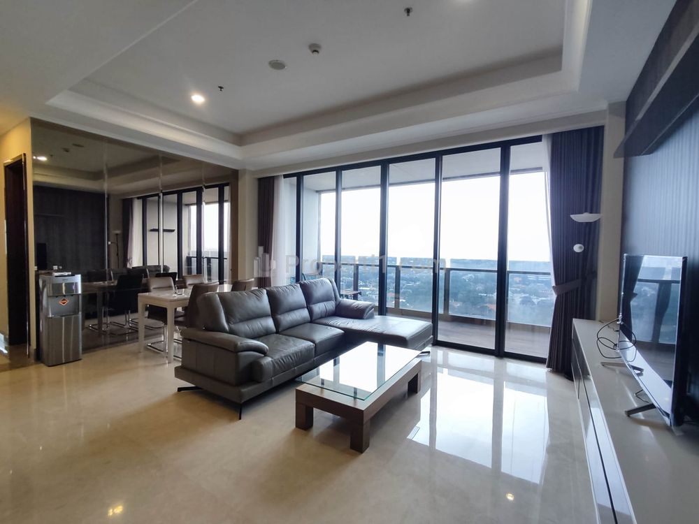 Sewa Apartemen Mewah District 8 Senopati 2+1 BR Full Furnished