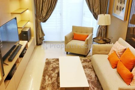 For Rent Modern Luxury Apartment at Pondok Indah Residence Type 2BR Full Furnished - Prime Location in South Jakarta