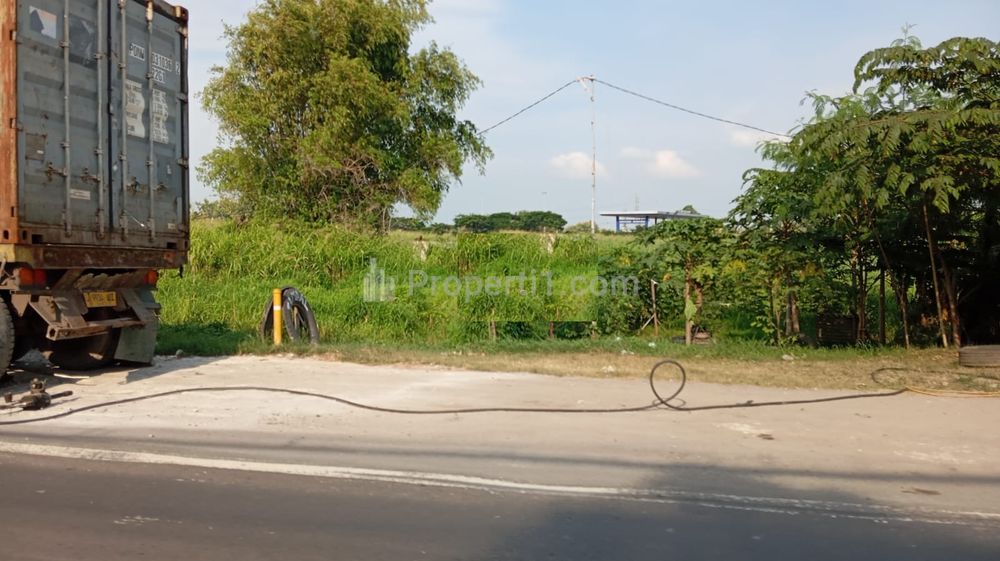 Dijual Tanah Industri Lokasi Raya Utama Kedamean Gresik Harga Nego