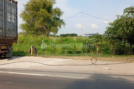 Dijual Tanah Industri Lokasi Raya Utama Kedamean Gresik Harga Nego