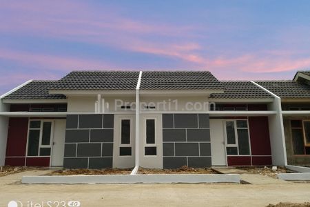 Rumah Dijual 2 Kamar Tidur Type Garnet di Pondok Permata Bekasi