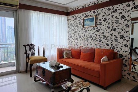 Jual Apartemen Sudirman Park 2+1 BR Fully Furnished, Dekat Citywalk Sudirman, LSPR, Gedung Sahid Sudirman Center, dan Stasiun MRT Setiabudi