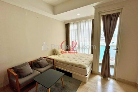 For Rent Apartment Menteng Park Tipe Studio Fully Furnished, Dekat Taman Ismail Marzuki, RSCM, Bunda Hospital, dan Kampus UI Salemba