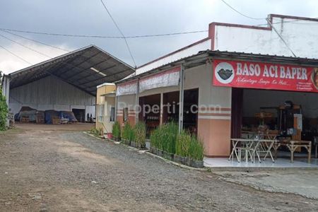 Dijual Gudang + Toko SHM di Raya Pasirjambu, Bandung
