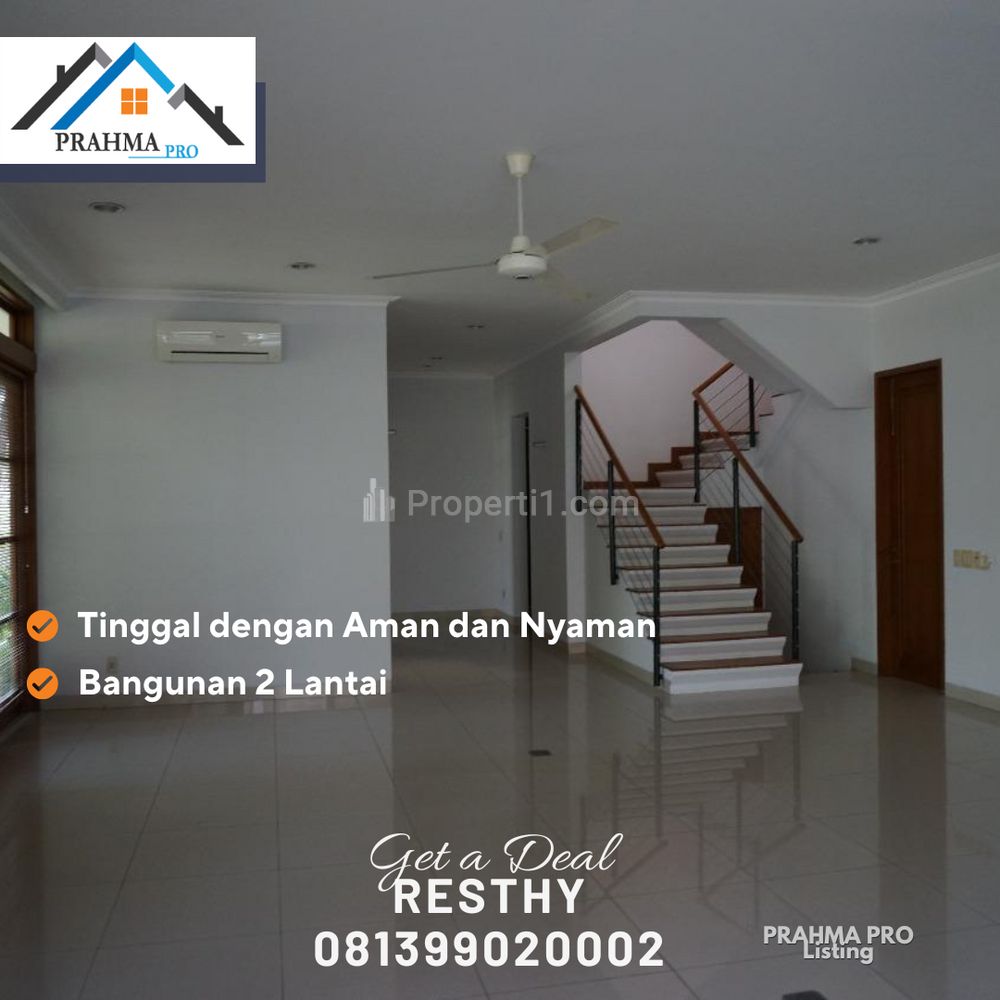Jual Rumah Bagus Murah Dalam Komplek Harga NJOP di Kemang Jakarta Selatan