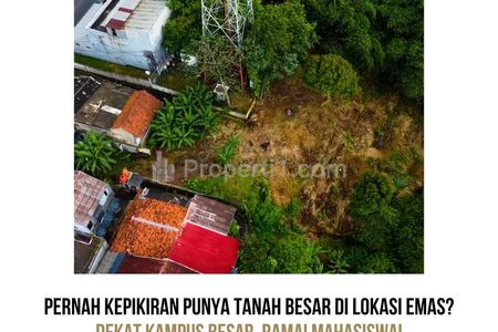 Rumah Dijual di Dramaga Bogor Hitung Tanah Dekat Kampus IPB Strategis Nol Jalan Raya