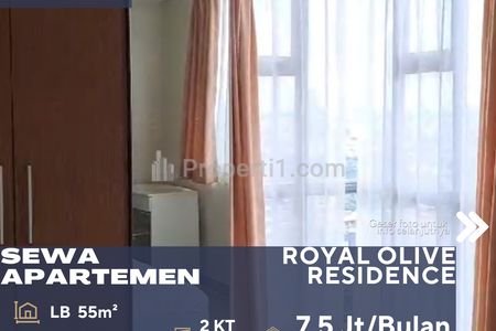 Disewakan Apartemen Royal Olive Residence 2BR Full Furnish di Pejaten Jakarta Selatan