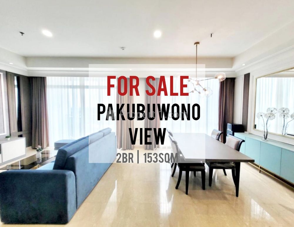 Jual Cepat Apartemen Pakubuwono View 2BR 153sqm, Furnished, Nice Interior Design, Direct Owner Yani Lim 08174969303