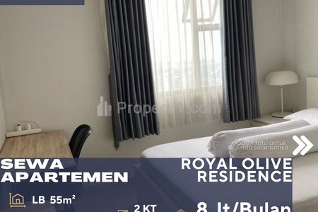 Sewa Apartemen Royal Olive Residence 2BR Full Furnish di Pejaten Jakarta Selatan