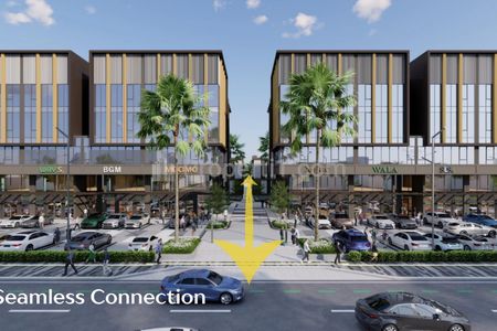 Dijual Ruko City Hub Commercial 3 Lantai Hadap Jalan di Gading Serpong