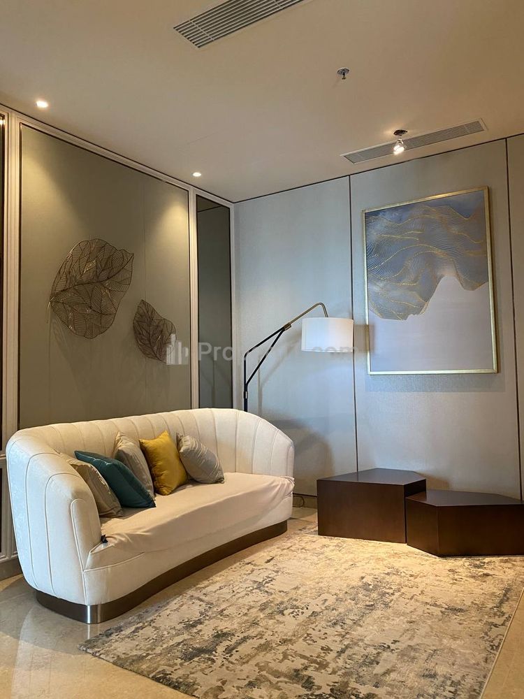 For Rent Apartment at Anandamaya Residence Type 3+1 BR Full Furnished - Strategic Location in Central Jakarta