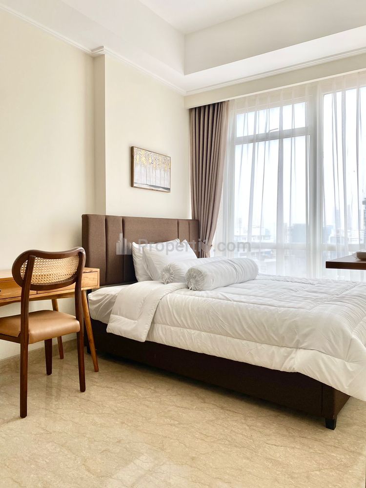 Disewakan Menteng Park Apartment Tipe 2BR Full Modern Furnished - Strategic Location in Central Jakarta
