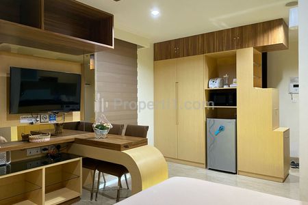 For Sale Apartemen Menteng Park Tipe 1 Bedroom Fully Furnished, Dekat Taman Ismail Marzuki, RSCM, Bunda Hospital, dan Kampus UI Salemba