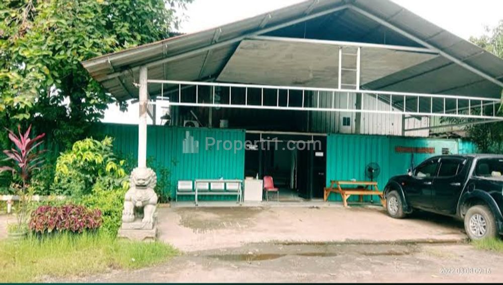 Dijual Lahan + Gudang Daerah Marunda Jakarta Utara Lokasi Strategis Masuk Container Pinggir Jalan Raya Utama