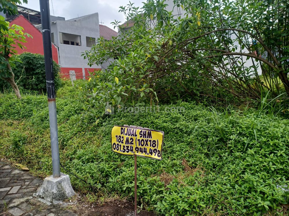 Jual Tanah SHM 182m2 (10x18) di Jalan Simpang Danau Yamur Malang