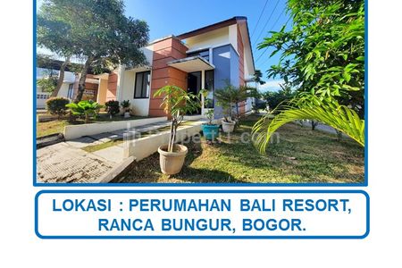 Jual Cepat Rumah SHM di Perumahan Bali Resort Cluster Jimbaran, Ranca Bungur, Bogor