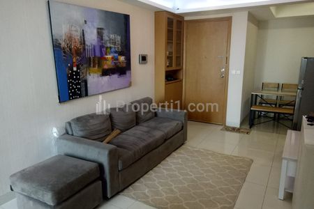 Sewa Apartemen The Mansion Kemayoran 1 BR Furnished - Nyaman, Bagus & Lengkap Luas 57 m2 Kamar Mandi Dalam Kamar - Tinggal Bawa Koper