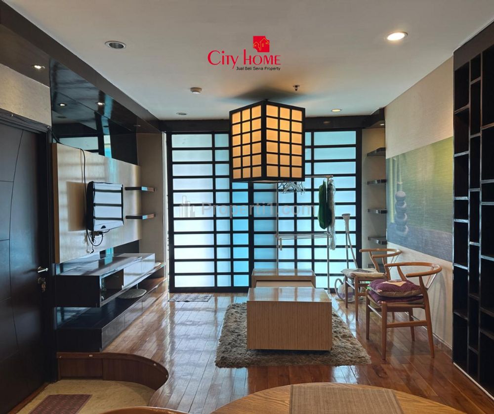 Disewakan Apartemen Central Park Residences, 3+1BR Furnished Luas 112,7m2