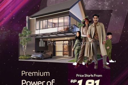 Dijual Blackstar Homes Rumah Baru Termurah di Park Serpong Legok