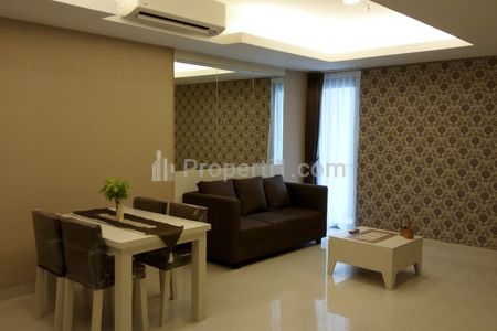 Sewa Apartemen The Mansion Kemayoran di Jakarta Utara Ready to Stay - 2BR Fully Furnished 85 m2 | Pesah: 0878 8881 8271