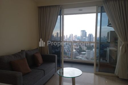 For Rent Apartemen Menteng Park Tower Emerald (Private Lift) - 2 Bedrooms Full Furnished, Dekat TIM, RSCM, Bunda Hospital, dan Kampus UI Salemba