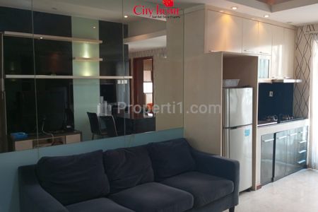 Dijual Apartemen Royal Mediterania Garden, 2+1BR Furnished Luas 53,5m2