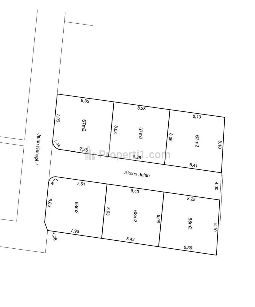 Dijual Rumah Cluster Baru Developer 50% on Progress di Jagakarsa, Jakarta Selatan