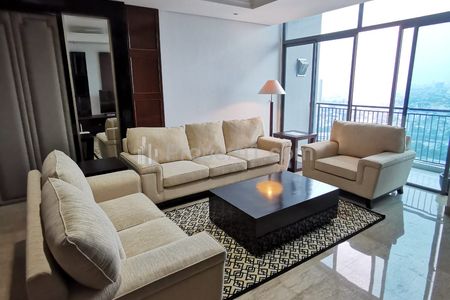 For Rent Apartment Essence Dharmawangsa 4+1 BR Private Lift Furnished