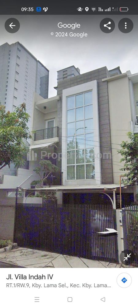 Dijual Rumah Villa Pondok Indah Jakarta Selatan Kondisi Semi Furnished