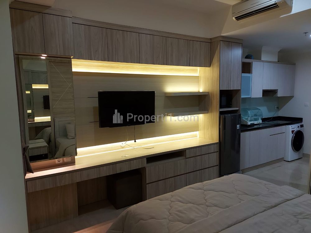 Sewa Apartemen Menteng Park Tipe Studio Fully Furnished, Dekat Taman Ismail Marzuki, RSCM, Bunda Hospital, dan Kampus UI Salemba