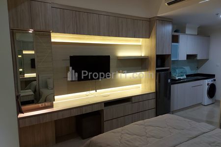 Sewa Apartemen Menteng Park Tipe Studio Fully Furnished, Dekat Taman Ismail Marzuki, RSCM, Bunda Hospital, dan Kampus UI Salemba