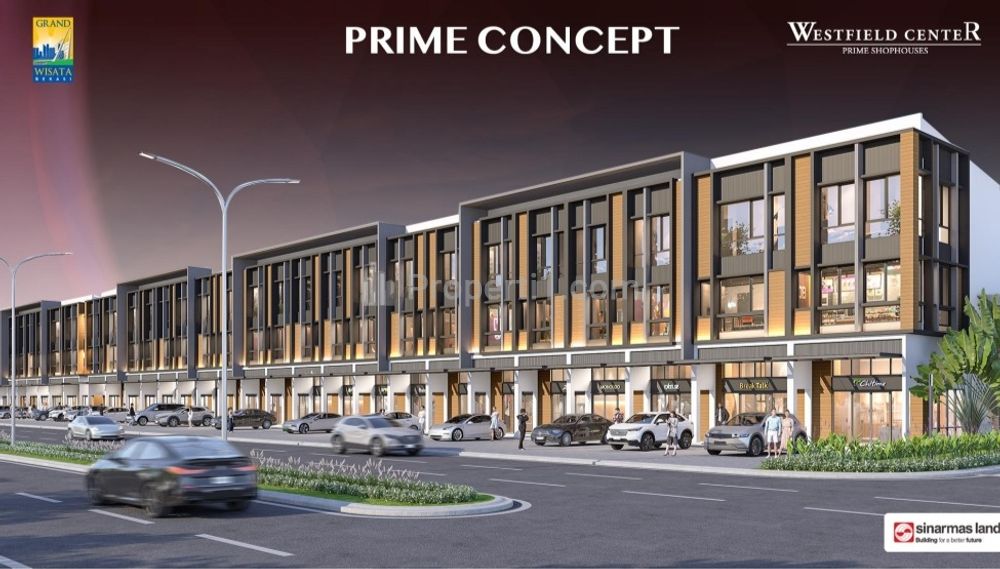 Jual Westfield Center Ruko Grand Wisata Free PPN 50% DP 0% Lokasi  Prime Area