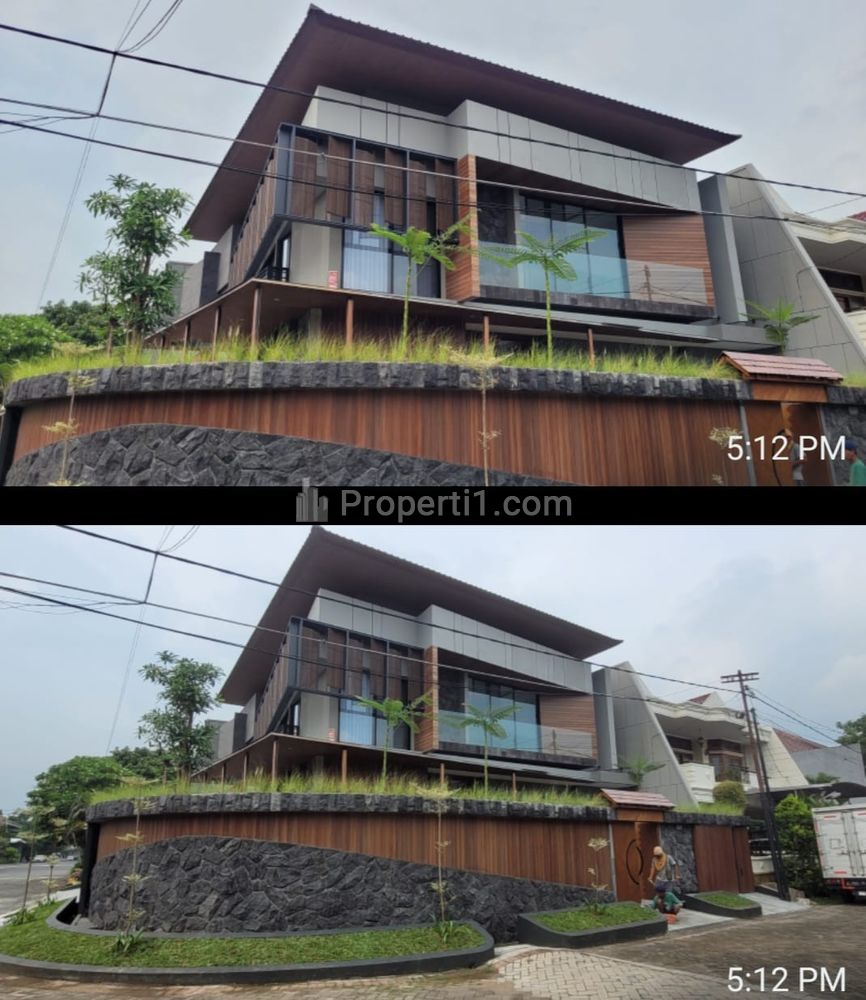 Jual Rumah Tropical Modern Minimalis Dilengkapi Waterfall dan Kolam Serta Pipanisasi Anti Rayap Makin Luxury Tinggal di Manyar Kertoadi Surabaya Timur