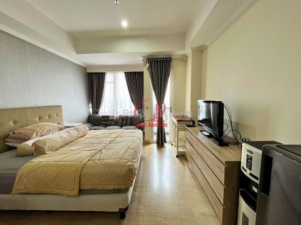 For Rent Apartemen Menteng Park Tower Sapphire Type Studio Full Furnished, Dekat TIM, RSCM, Bunda Hospital, dan Kampus UI Salemb
