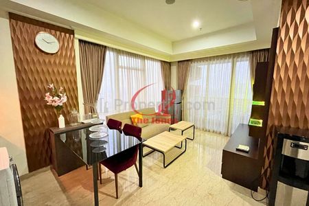 Disewakan Apartemen Menteng Park Tower Emerald (Private Lift) - 2 Bedrooms Full Furnished, Dekat TIM, RSCM, Bunda Hospital, dan Kampus UI Salemba