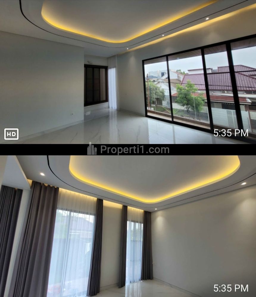 Jual Rumah Tropical Modern Minimalis Dilengkapi Waterfall dan Kolam Serta Pipanisasi Anti Rayap Makin Luxury Tinggal di Manyar Kertoadi Surabaya Timur
