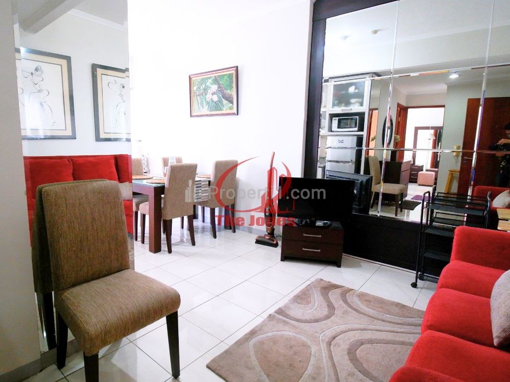 Sewa Apartemen Sudirman Park Jakarta Pusat - 2 Bedroom Fully Furnished, Dekat London School, Citywalk Sudirman, dan Stasiun MRT