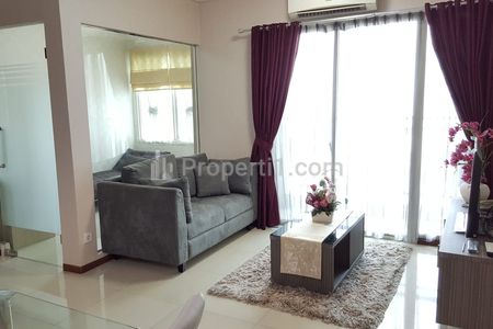 For Rent Apartemen Thamrin Residence Tower Alamanda Tipe 3+1 Bedroom Full Furnished, Dekat Mall Grand Indonesia, Plaza Indonesia, dan Thamrin