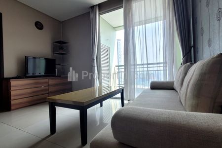 Disewakan Apartemen Central Park Residences, 1BR Furnished Luas 44m2