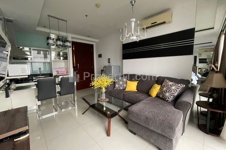 For Lease Apartment in South Jakarta: Kemang Mansion, Strategic Location, Full Furnished