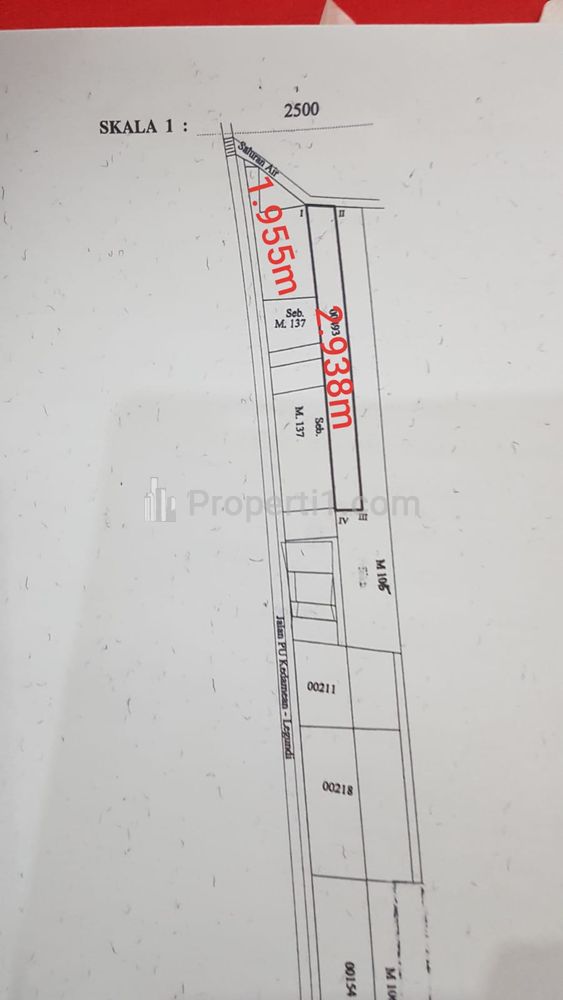 Dijual Tanah SHM di Raya Utama Kedamean, Gresik