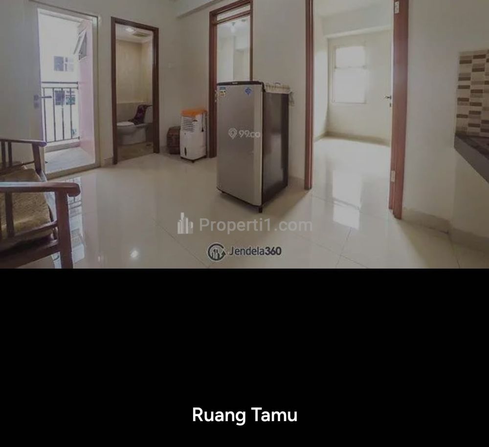Dijual Apartemen Green Park View Dekat Mall, Tol, RS - 2 BR Semi Furnished