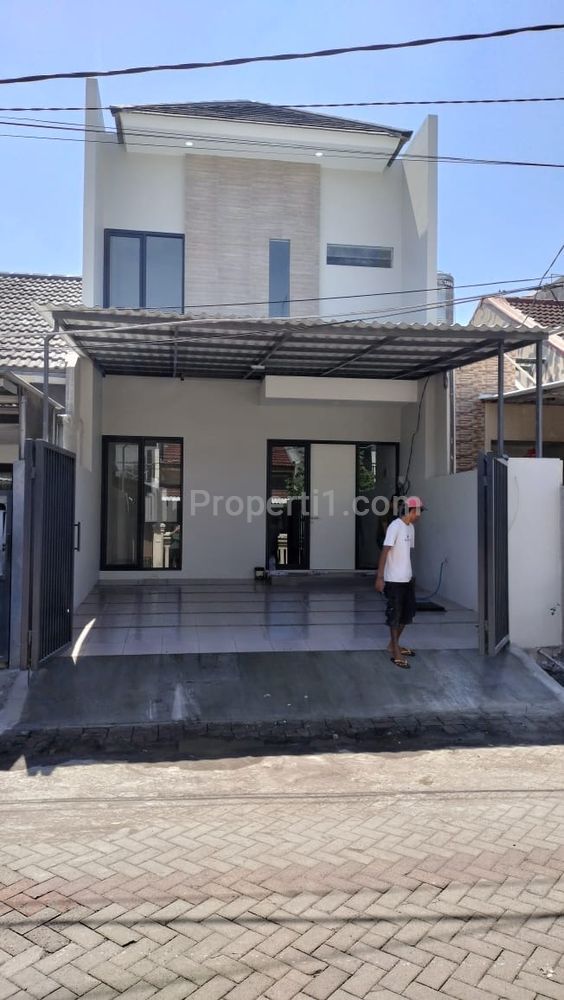 Jual Rumah 2 Lantai Baru Gress di Satelit Utara Surabaya Barat