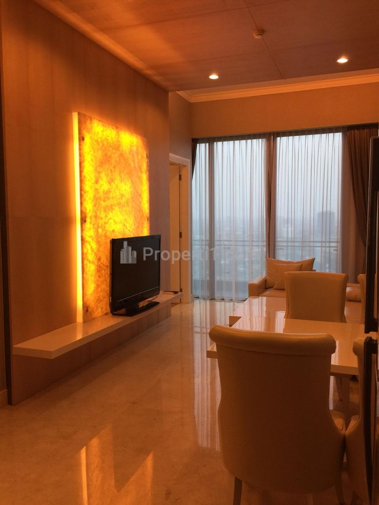 Sewa Apartemen Senayan Residence Type 2BR Full Furnished High Ceiling Siap Huni