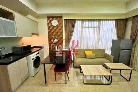 For Rent Apartemen Menteng Park Tower Emerald (Private Lift) - 2 Bedrooms Full Furnished, Dekat TIM, RSCM, Bunda Hospital, dan Kampus UI Salemba