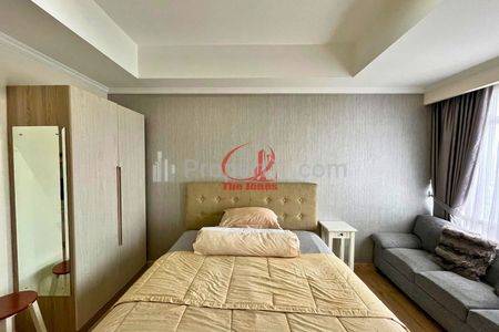 Sewa Apartemen Menteng Park Tipe Studio Fully Furnished, Dekat Taman Ismail Marzuki, RSCM, Bunda Hospital, dan Kampus UI Salemba